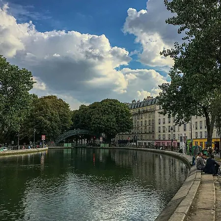 Apartmán Stylish And Modern Canal Saint-martin